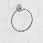 Glacier Bay Treyburn Chrome Hand Towel Ring - Stainless Steel Wall Mount thumbnail 2