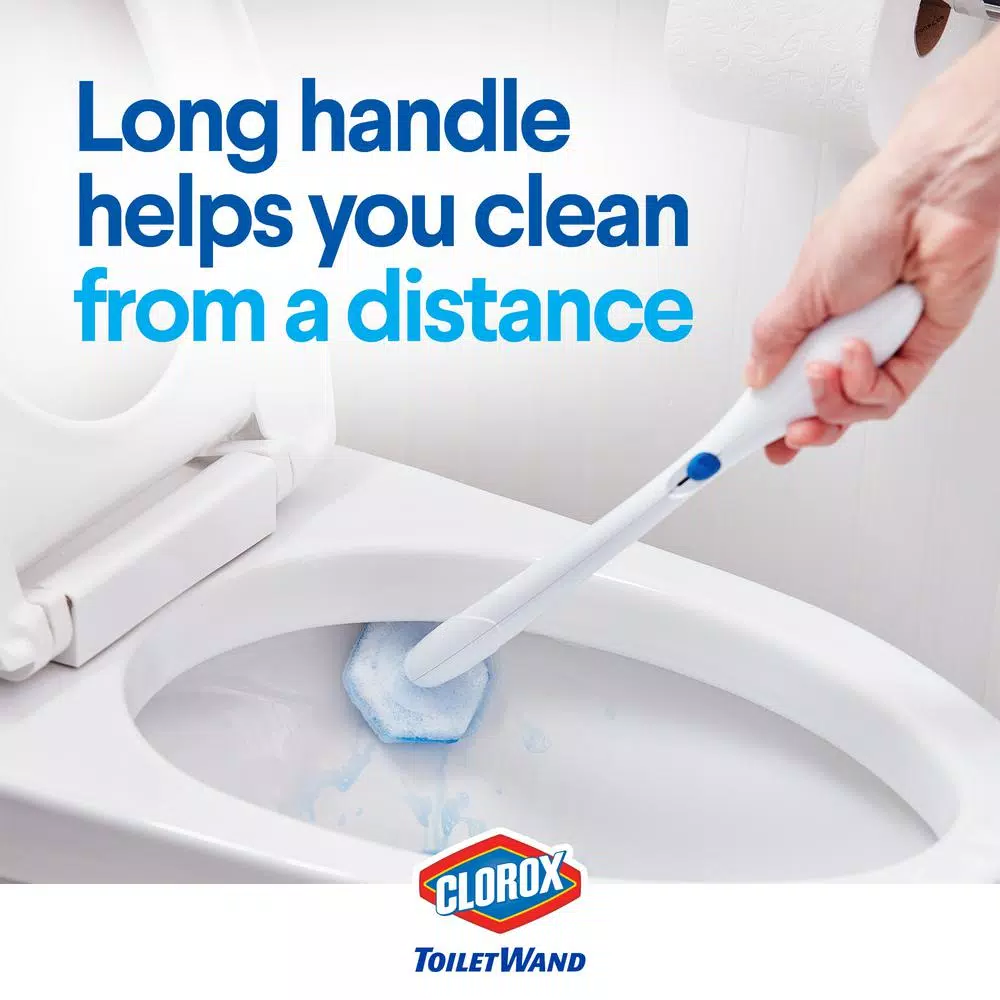 Clorox ToiletWand Disinfecting Toilet Bowl Cleaner Refill Pads, 20-Count