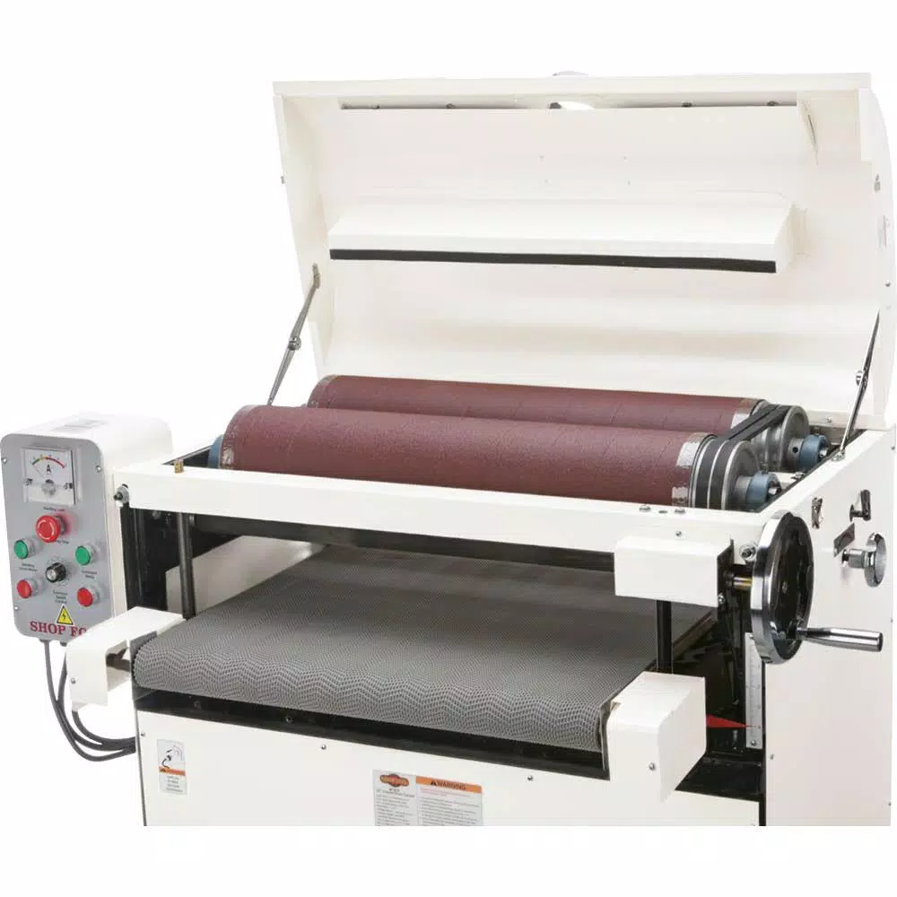 Shop Fox Model W1678 26 in. Dual Drum Sander, 5 HP, 220V Stationary Power Tool