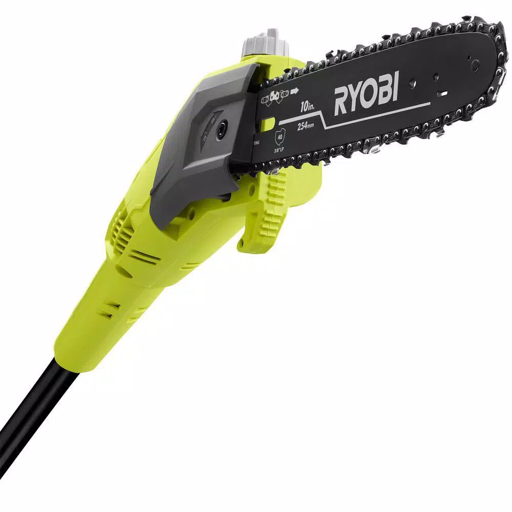 RYOBI 40V Lithium-Ion JetFan Blower and 10 in. Pole Saw Combo Kit with 4 Ah Battery and Charger