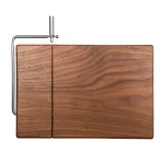 Legacy Picnic Time Legacy Meridian Black Walnut Cheese Board and Slicer thumbnail 1