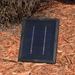 Sunnydaze Decor Messina Resin Solar Outdoor Wall Fountain with Battery Backup, Lead Finish thumbnail 7