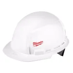Milwaukee BOLT White Type 1 Class E Front Brim Hard Hat with Small Logo thumbnail 1