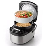 AROMA 12-Cup Sensor Logic Rice Cooker and Food Steamer, Brushed Stainless Steel thumbnail 5