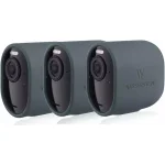 Wasserstein Protective Silicone Skins for Arlo Ultra, Ultra 2, Pro 3, and Pro 4 - 3-Pack, Blue thumbnail 1