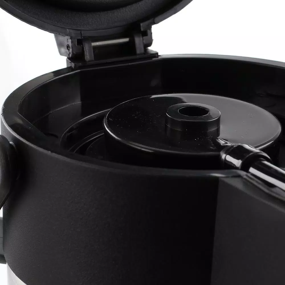 Mr. Coffee Everflow 2.3 Qt. Stainless Steel Insulated Beverage Pump Pot Dispenser