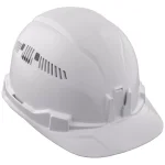Klein Tools Vented Cap Style Hard Hat, White, Class C, Type 1 thumbnail 4