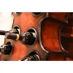 Vintiquewise Vintage Wooden Cello Shaped Wine Rack - 10 Bottle Floor Display thumbnail 3