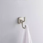 Delta Amaya Double Towel and Robe Hook in Brushed Nickel thumbnail 2