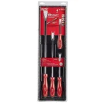 Milwaukee 4-Piece Pry Bar Set with I-Beam Design and Hammer-Ready Strike Cap thumbnail 12