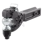 CURT Pintle Hitch with 2-5/16 in. Trailer Ball, Fits 2-1/2 in. Receiver thumbnail 1