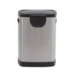 Household Essentials Summit 13 Gallon Rectangular Stainless Steel Step Trash Can with Soft-Close Lid thumbnail 4