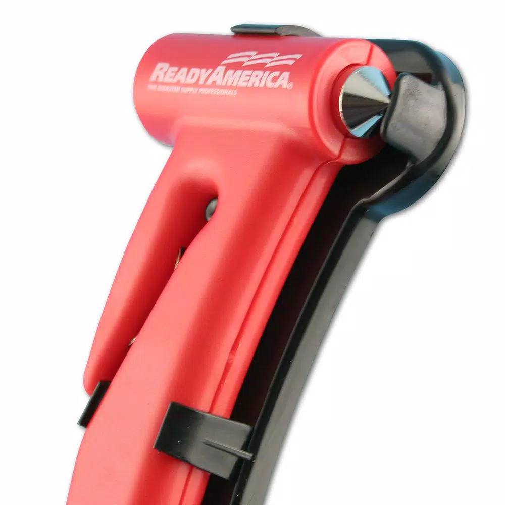 Ready America Auto Emergency Hammer and Seat Belt Cutter (15-Pack) with Mounting Brackets