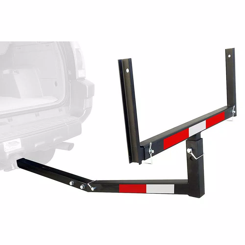 MaxxHaul 70231 Hitch Mount Truck Bed Extender for Ladders, Kayaks, and Lumber