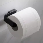 KRAUS Stelios Matte Black Solid Brass Toilet Paper Holder thumbnail 1