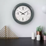 La Crosse Technology La Crosse Clock Company 18 in. Hamilton Metal Analog Quartz Indoor/Outdoor Wall Clock thumbnail 4