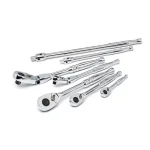 Husky 432-Piece Mechanics Tool Set with 1/4 in, 3/8 in, and 1/2 in. Drive Sockets and Wrenches thumbnail 3