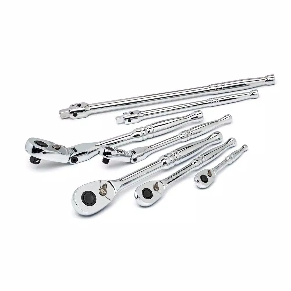 Husky 432-Piece Mechanics Tool Set with 1/4 in, 3/8 in, and 1/2 in. Drive Sockets and Wrenches