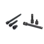 Husky 6-Piece Impact Accessory Set, 3/8 in. and 1/2 in. Drive Extensions and Adapters thumbnail 1