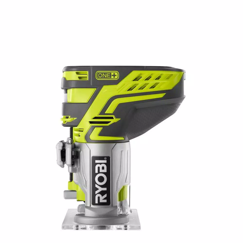 RYOBI ONE+ 18V Cordless Fixed Base Trim Router with Router Latch Mortiser (Tool Only)