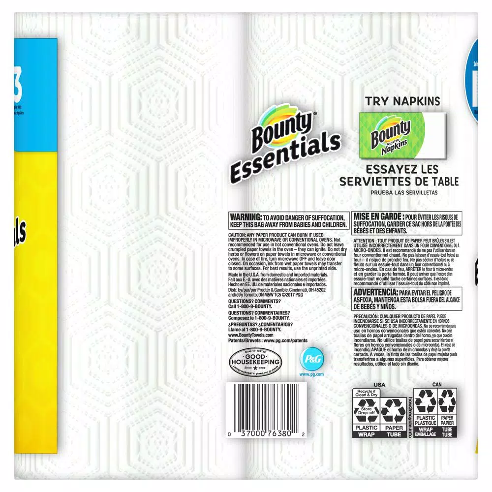 Bounty Select-A-Size White Paper Towel Rolls, 24 Rolls (12-Pack of 2 Giant Rolls)
