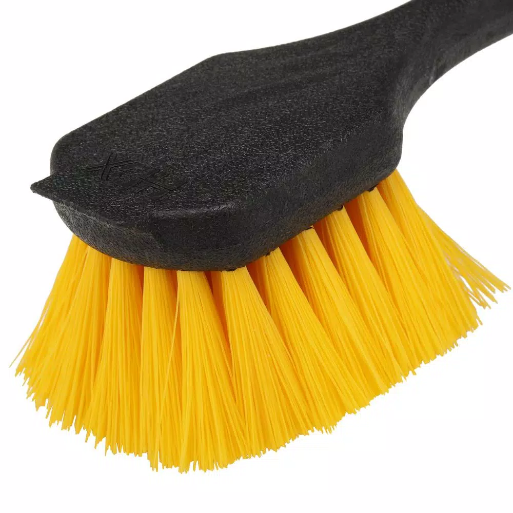 HDX 8.5 in. Gong Scrub Brush with Durable Poly Fibers