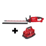 Milwaukee M18 FUEL 18V Brushless Cordless Hedge Trimmer with M18 6-Port Sequential Charger Kit thumbnail 1