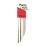Bondhus Metric Ball End Extra Long Arm L-Wrench Set with BriteGuard Finish, 7-Piece thumbnail 1