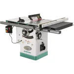 Grizzly Industrial 10 in. 3 HP 220-Volt Cabinet Table Saw with Left Tilting Capability and Riving Knife thumbnail 1