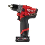 Milwaukee M12 FUEL 12V Brushless 1/2 in. Hammer Drill Kit with 4.0 Ah & 2.0 Ah Batteries and Case thumbnail 10