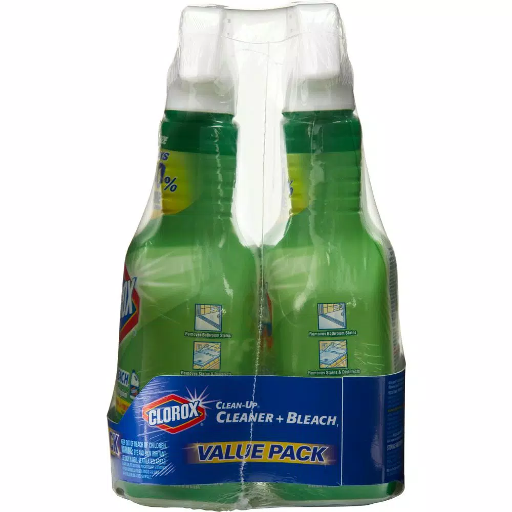 Clorox Clean-Up All-Purpose Bleach Spray Cleaner, 32 oz (2-Pack)