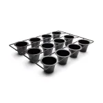 Fox Run Non-Stick Mini Popover Pan, 12-Cup Carbon Steel Bakeware thumbnail 1