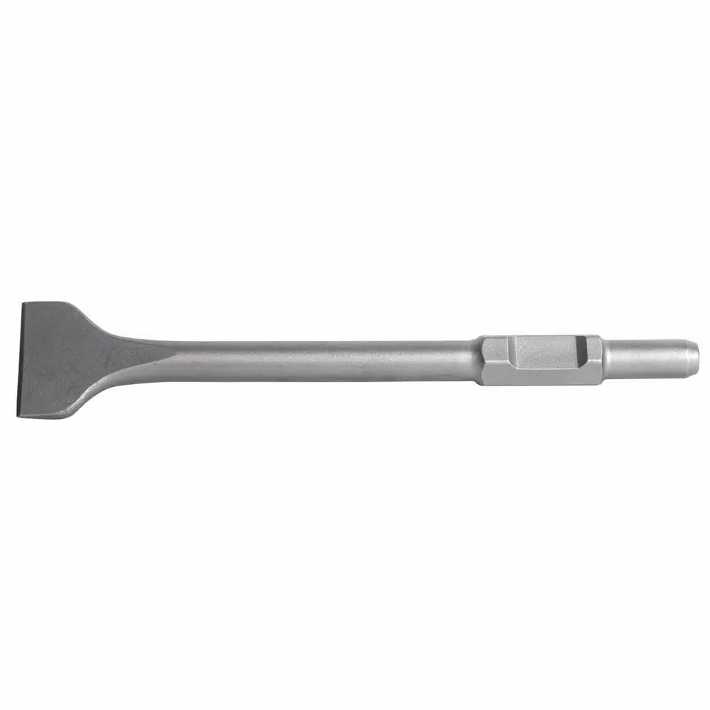 TR Industrial 3 in. x 12 in. Scaling Chisel for TR-100 and TR-300 Series Demolition Hammers, TR-1 Shank