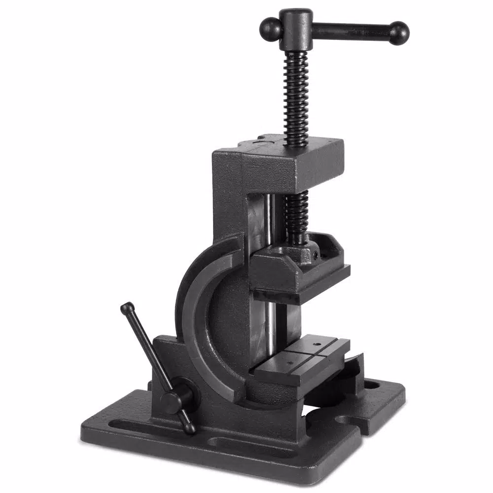 WEN 3.25 in. Industrial Strength Tilting Vise for Drill Press and Benchtop
