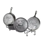 Lodge Wildlife Series 5-Piece Cast Iron Cookware Set with Moose, Deer, and Pheasant Designs thumbnail 1