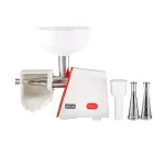 Weston 16-Cup Electric Tomato Strainer and Food Processor, 250W, Red and White thumbnail 1
