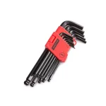 TEKTON 1.27-10 mm Metric Long Arm Ball End Hex Key Wrench Set, 13-Piece thumbnail 1