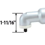 Makita 12V MAX CXT Cordless 3/8 in. Angle Impact Wrench Kit with 2.0Ah Battery and Charger thumbnail 6
