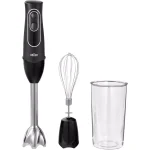 Braun MultiQuick 5 MQ505 2-Speed Immersion Blender Set with Beaker and Whisk, Black thumbnail 1