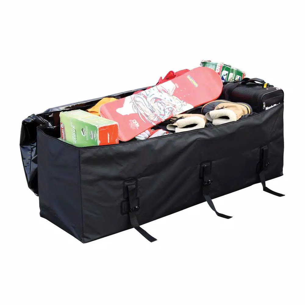 NAVIGATOR 20 cu. ft. Waterproof Hitch Mounted Cargo Bag - Black Nylon