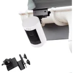 Wasserstein Weatherproof Gutter Mount for Ring Stick Up Cam Battery and Wired (Black) thumbnail 1