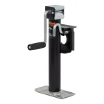 CURT Bracket-Mount Swivel Trailer Jack with Side Handle, 2,000 lbs. Capacity, 10 in. Travel thumbnail 6