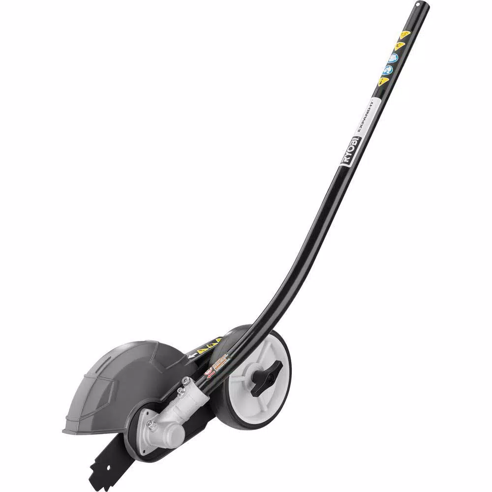 RYOBI 40V Lithium-Ion Expand-It Cordless Power Head with Edger Attachment, 4 Ah Battery and Charger Included