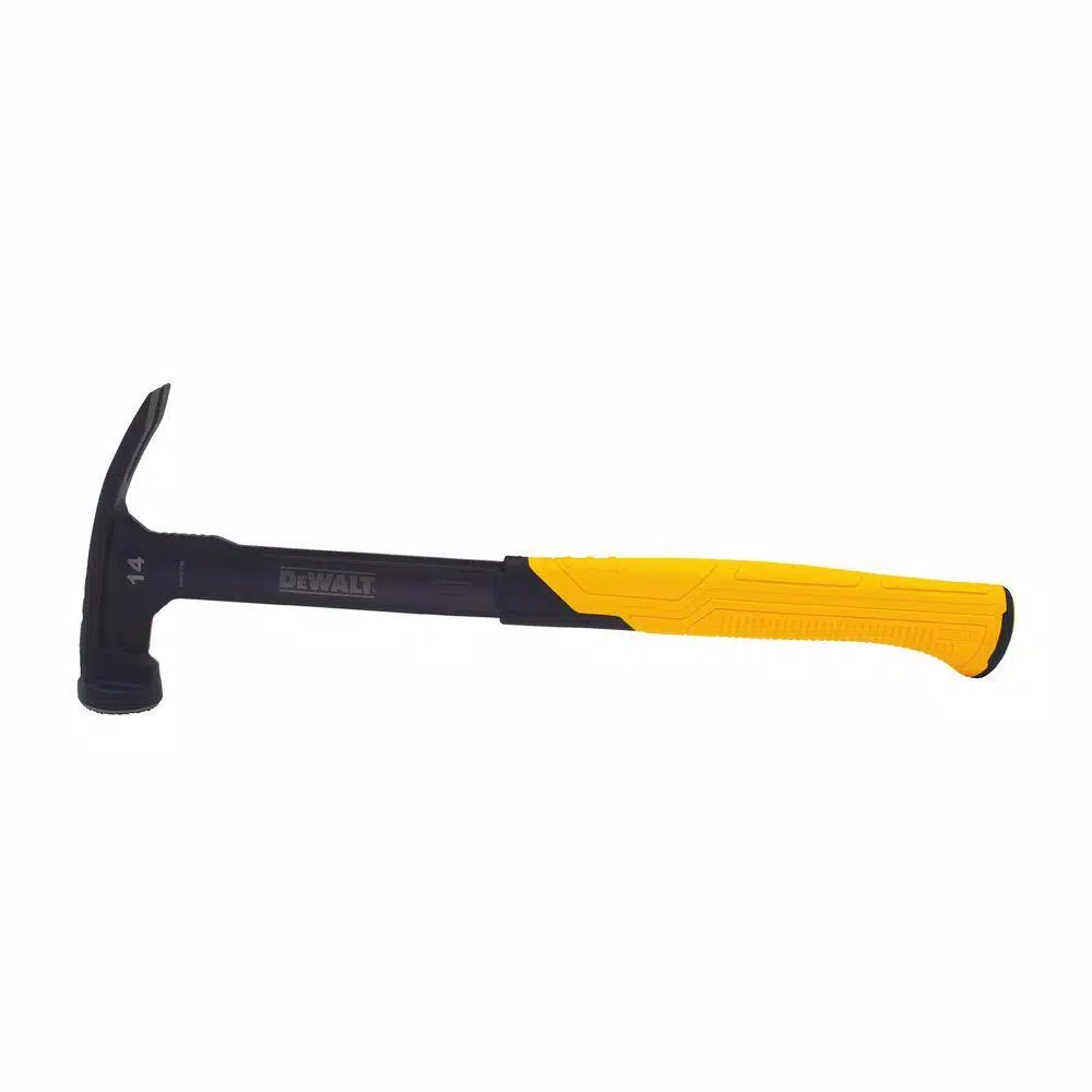DEWALT 14 oz. Steel MIG Weld Hammer with Rip Claw and Magnetic Nail Starter