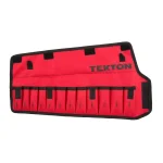 TEKTON 12-Pocket Stubby Combination Wrench Roll-Up Pouch, 8 mm to 19 mm thumbnail 1