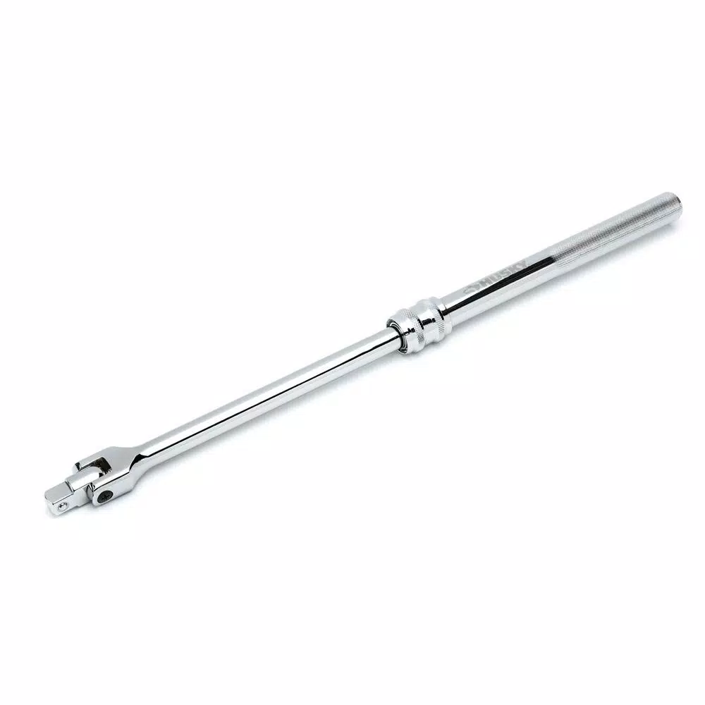 Husky 1/2 in. Drive Extendable Breaker Bar, 18 in. to 24 in.