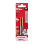 Milwaukee SHOCKWAVE 1/8 in. Titanium Twist Drill Bit 2-Pack thumbnail 1