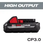 Milwaukee M18 REDLITHIUM HIGH OUTPUT CP 3.0 Ah 18V Lithium-Ion Battery Pack thumbnail 1