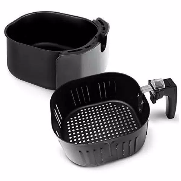 Emerald Extra-Large 5.5 Qt. Digital Air Fryer, 1800W Gray
