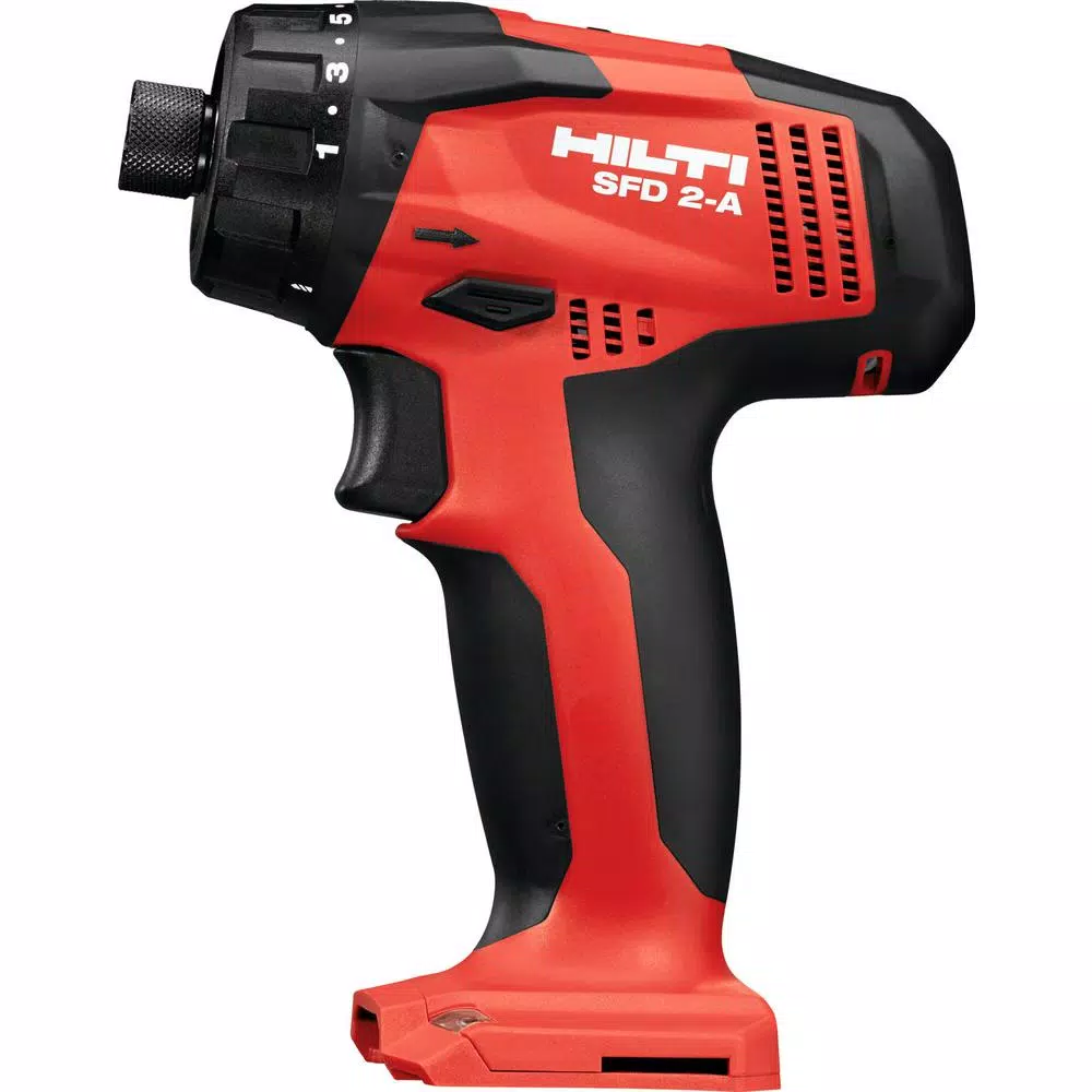 Hilti 12V Lithium-Ion 1/4 in. Cordless Impact Driver SFD 2-A Kit with 2 Batteries, Charger, and Bag